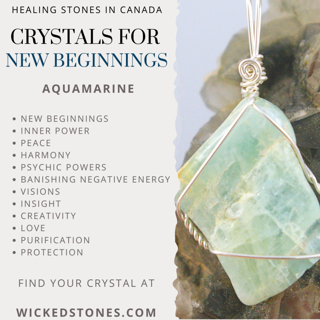 Aquamarine healing crystals and how they can help you. 